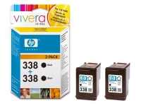 HP Tintenpatrone CB331 schwarz VE=2