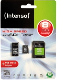 Micro-SDHC Speicherkarte 8GB 10MB/s Clas
