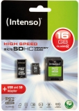 Micro-SDHC Speicherkarte 16GB 10MB/s Cla