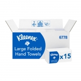 Falthandtücher Kleenex Interfold weiø, für Spender 6945, 6956, 7171,,