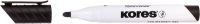 Whiteboard/Flipchart Marker schwarz Rund