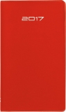 Taschenplaner 8,7 x 15.3 cm, rot # 717.4