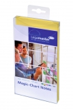 Magic Chart Notes 10 x 20 cm, gelb, haft