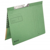 LEITZ Pendelhefter, mit Tasche, A4, grün