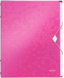 Ordnungsmappe WOW A4, pink-metallic, 6 F