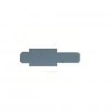 Stecksignal Hartfolie grau   50St