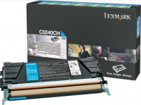 Lexmark Lasertoner C5240CH blau