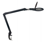 LED-Lupenleuchte MAULmakro, schwarz, Kle