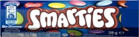 Smarties Faltschachtel 38 g, Schoko- linsen mit bunterm Zuckerüberzug,