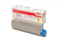 Oki Lasertoner C5600/C5700 43381905 gelb