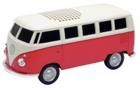 Bluetooth Lautsprecher VW Bully, rot