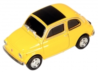 USB-Stick Fiat Nuova 500,16 GB, gelb