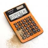 Tischrechner LCD-1000P, 12-stellig, Grun