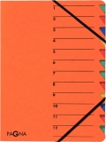 Ordnungsmappe EASY 12tlg. orange
