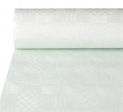 Papiertischtuch, Damastprägung, weiø, 10
