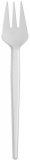 Einwegkuchengabeln 135mm Polystyrol eins