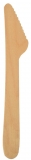 Messer pure, Holz, Länge: 16,5 cm, 100 S