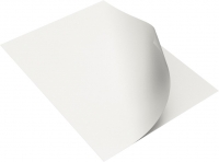 Rückwand, DIN A4, 250g, chromo weiø glän