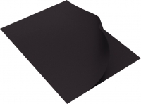 Deckblatt A4 ledergenarbt 250g sw 100St