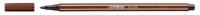 STABILO FASERMALER PEN 68 68-45 BRAUN 1M