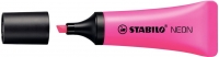 Textmarker Stabilo NEON, magenta, Strich