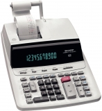 Tischrechner 12Zeichen druckend Netz/Bat