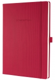 Notizbuch Conceptum, 80g, Hardcover rot,