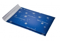 Weihnachts-Lufpoltertaschen Blue Snowfla