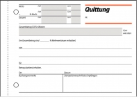 Sigel Quittung m.MwSt.Nachweis Qu615