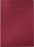 Speisekarten-Mappe mit Gummi-Bindung, A4
