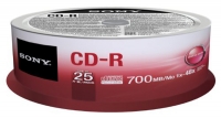 CD-R 80Min. 700MB 48x 25er Spindel