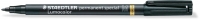 Spezialmarker Lumocolor permanent M schw