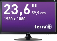 LED/LCD Monitor 2455W schwarz 24