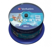 VERBATIM CD-R 80MIN/700MB (50) 52X/SPIND