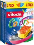 Schwamm Topfreiniger farbig 4 Farben