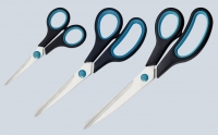 Schere EASY GRIP SET  13cm/21cm/25cm 3St