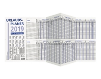 Urlaubsplaner 100 x 29,7 cm für 25 Perso