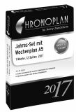 Chronoplan Jahres-Set Wochenplan A5 2015