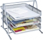 Briefablage Office silber