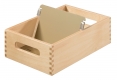 Karteitrog A6 quer Holz