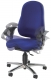 Fitness-Drehstuhl Sitness 10 royalblau