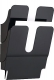 Durable Präsentationsständer schwarz VE2
