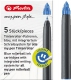 Tintenrollerpatronen my.pen blau