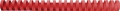 GBC Binderücken 14mm rot 4028218 VE100