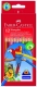 FABER-CASTELL Buntstifte DREIKANT, 12er