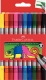FABER-CASTELL Doppelfasermaler, 10er