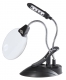 WEDO Tischlupe mit LED-Licht, mit
