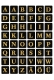 HERMA Buchstaben-Etiketten A-Z, 13 x 13