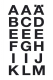 HERMA Buchstaben-Etiketten A-Z, 20 x 20