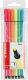 Stabilo pen 6er Kunststoff-Etui  6806-1